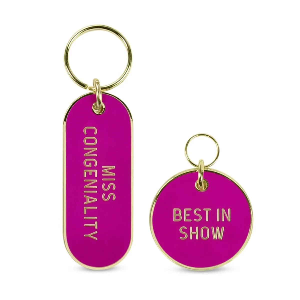 Dogs>Genuine Fred KEYCHAIN + DOG TAG SET