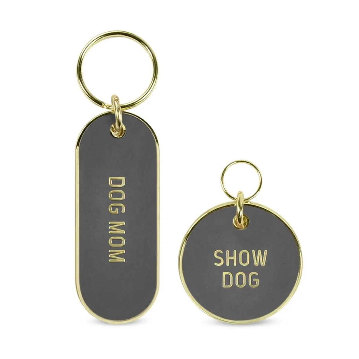 Dogs>Genuine Fred KEYCHAIN + DOG TAG SET