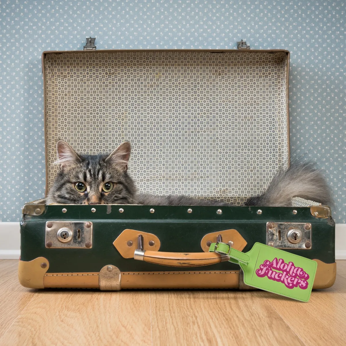 Passports | Luggage Tags>Genuine Fred LUGGAGE TAG: ALOHA F*CKERS