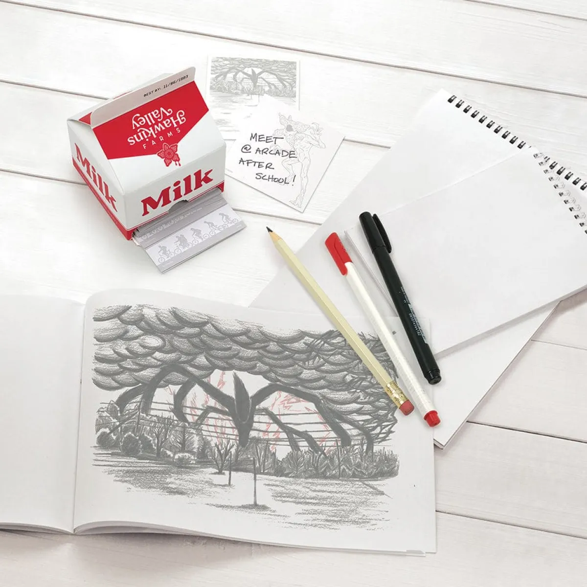 Writing | Notes + Paper>Genuine Fred MILK CARTON NOTES