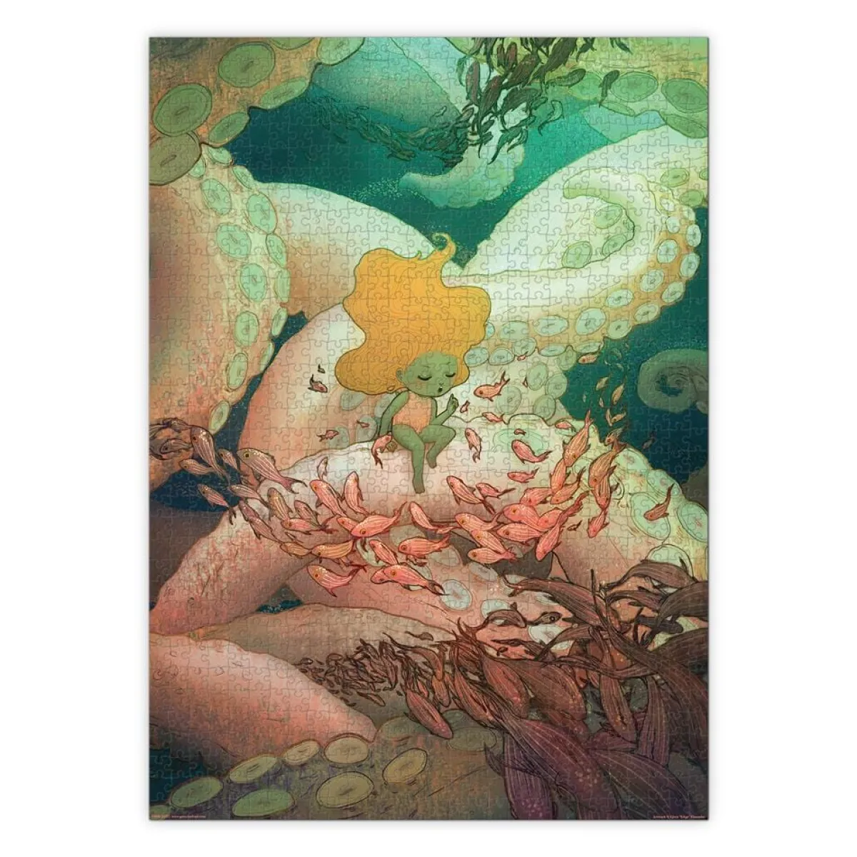 1000-Piece Puzzles>Genuine Fred 1000 PIECE PUZZLE: LISTEN TO ME AND I'LL TELL YOU A STORY