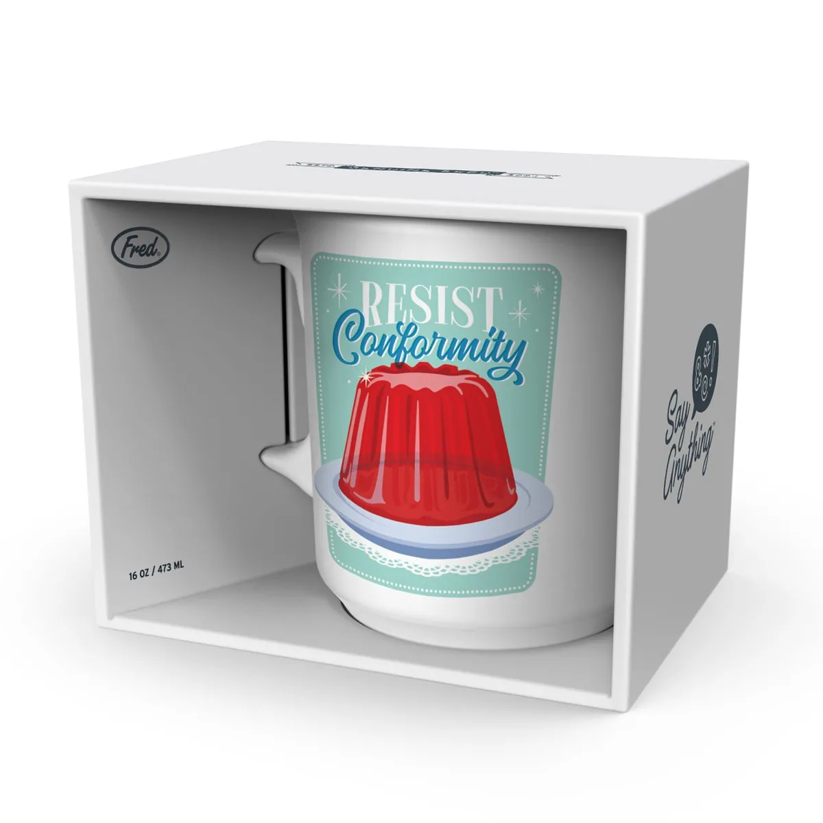 Shop All Table | Mugs>Genuine Fred "RESIST CONFORMITY" MUG