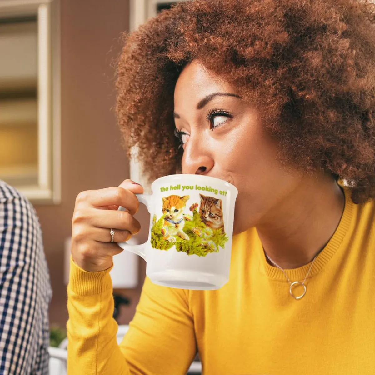 Shop All Table | Mugs>Genuine Fred "THE HELL YOU..." MUG